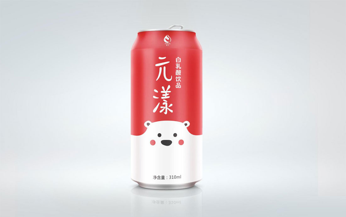饮料行业VI设计-饮料品牌元漾包装设计